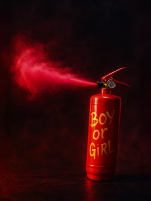 Огнетушитель, Девочка (Gender party) Огнетушитель, Девочка (Gender party) 1 кг — изображение 1