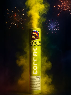 cle7028-G Цветной дым желтый Цветной дым желтый — изображение 1